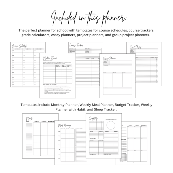 Inside Academic Planner 2